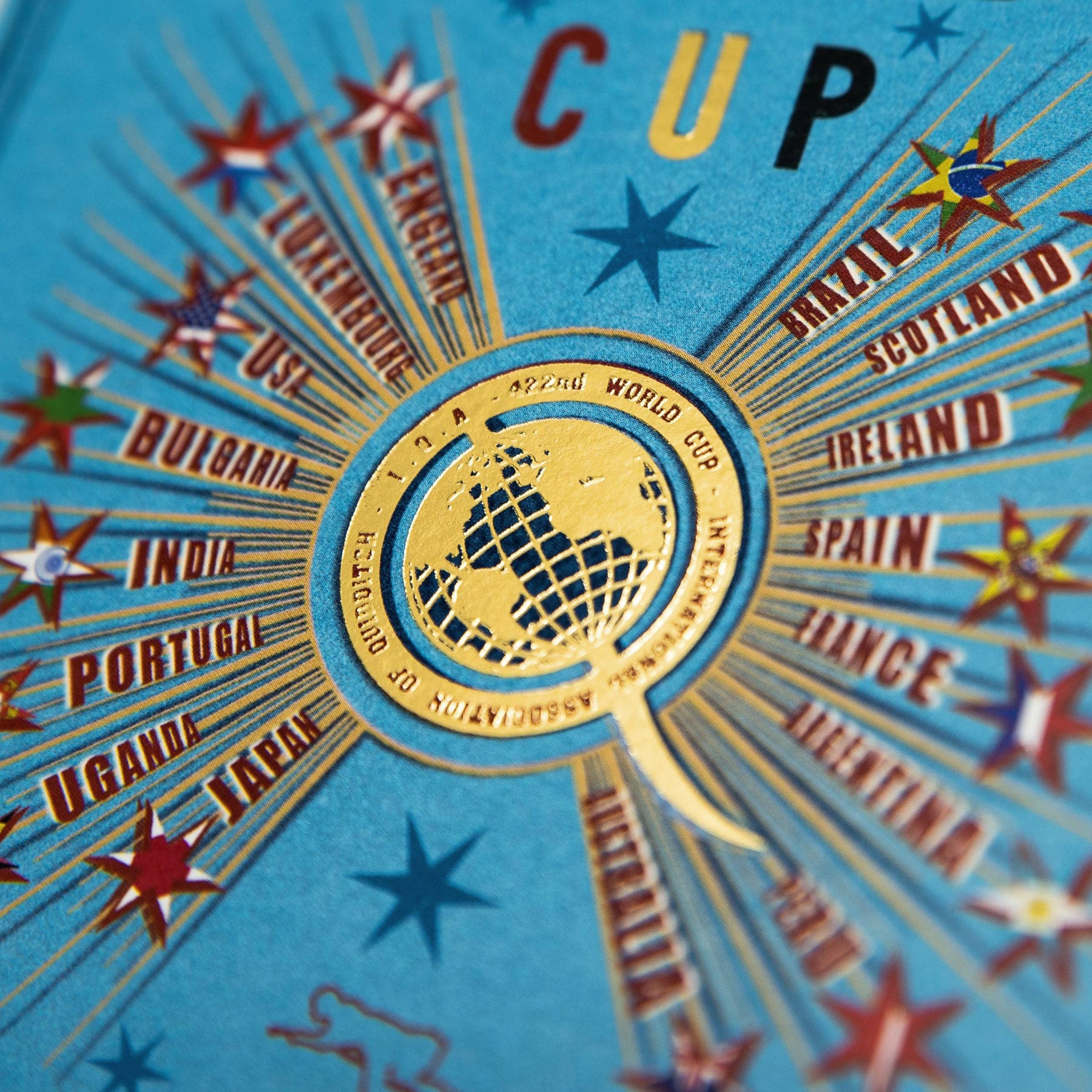 The 422nd Quidditch World Cup Foiled Notecard