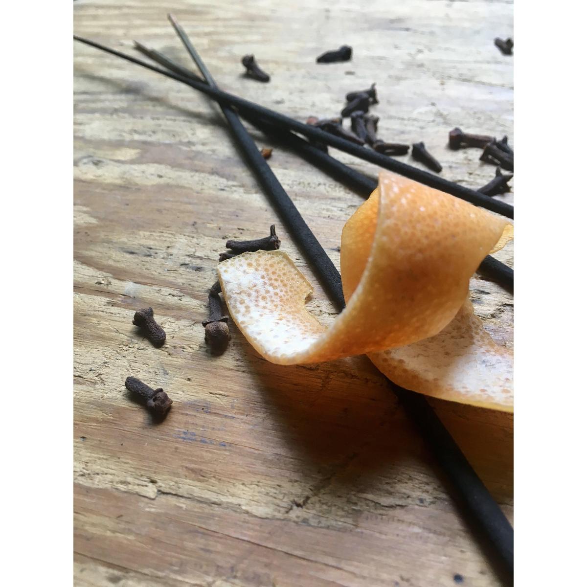 Quoth the Raven All-Natural Incense (Orange & Spice)