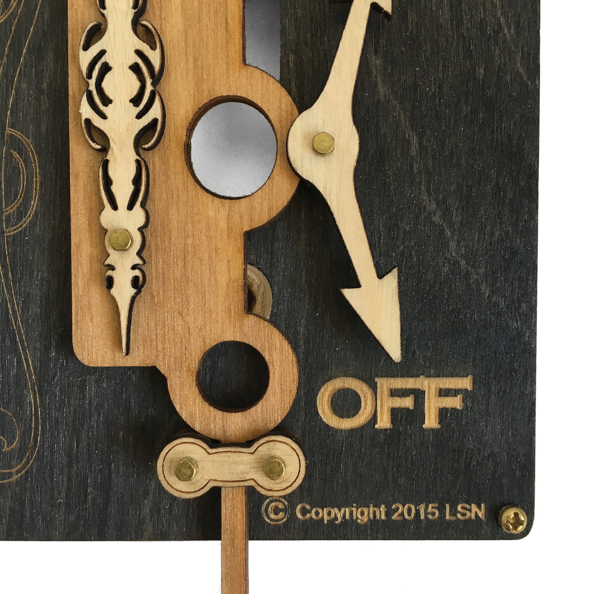Rack & Pinion Light Switch Plate