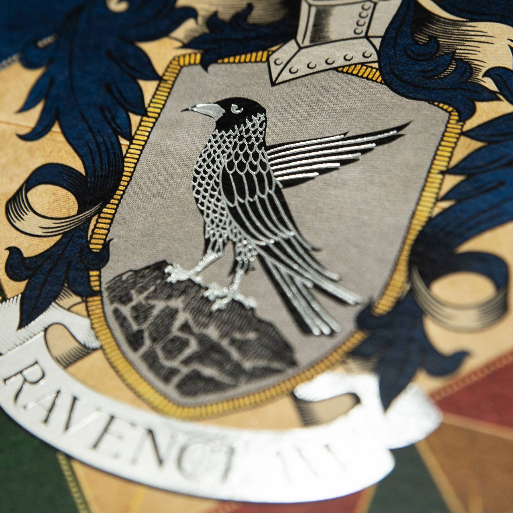 Ravenclaw Crest Foiled Notecard