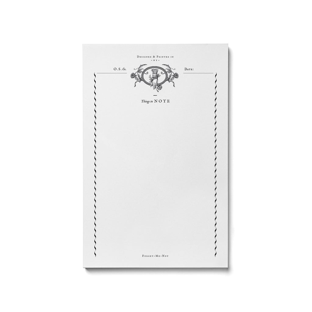 Rose Hand Notepad