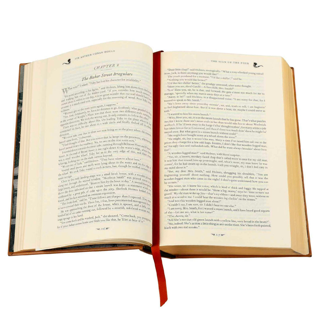 The Adventures of Sherlock Holmes and Other Stories Leather Bound Edition