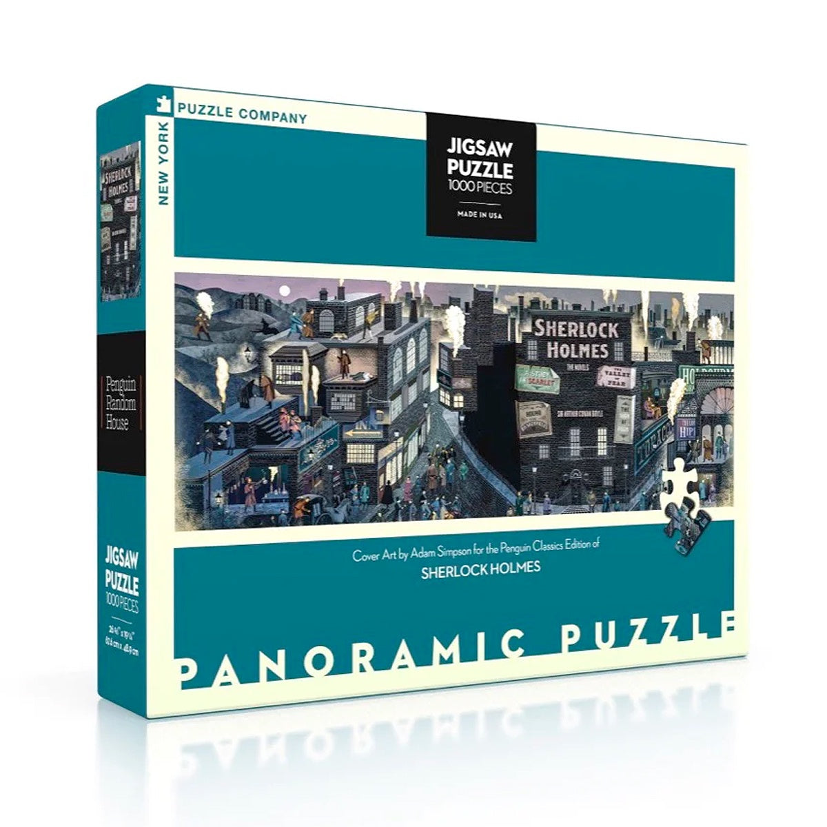 Sherlock Holmes Panoramic 1000-piece Puzzle