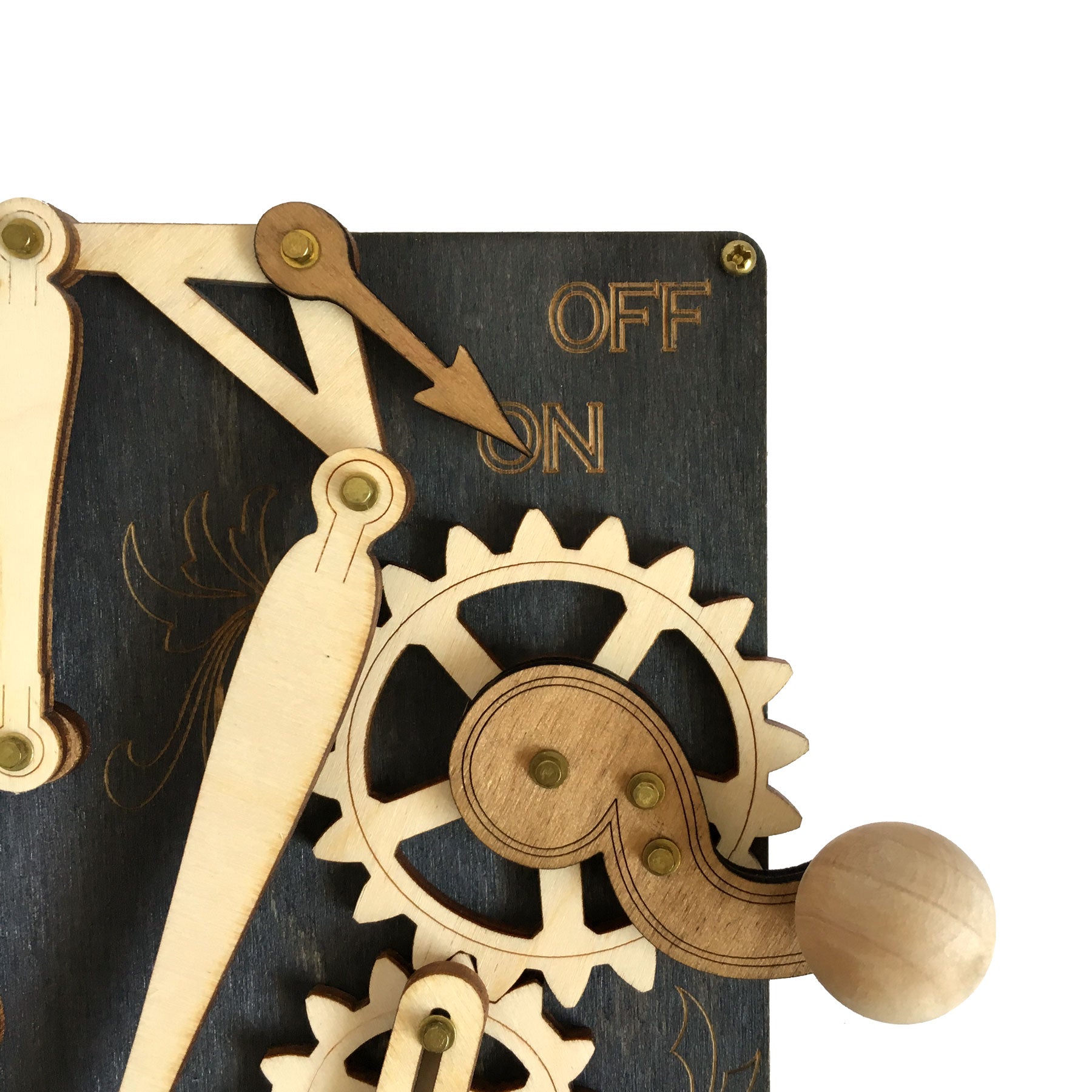 Single Levered Light Switch Plate