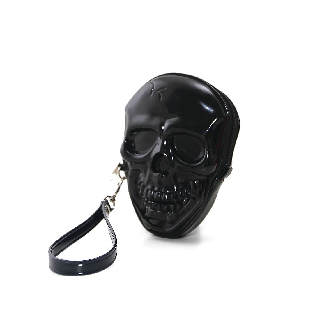 Smiling Skull Wristlet