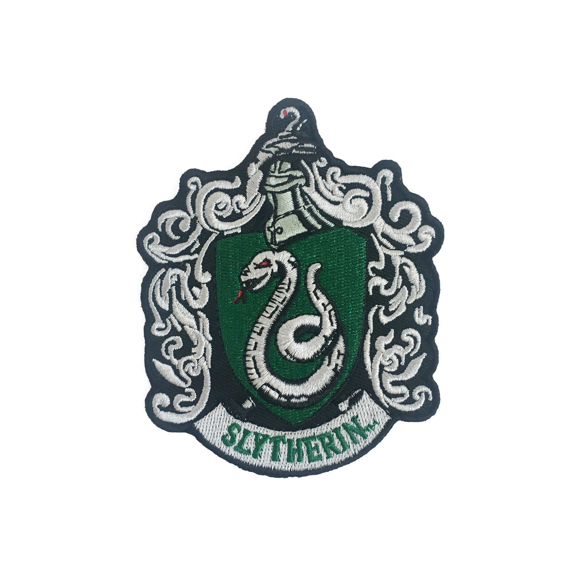 Slytherin Crest Iron-On Patch