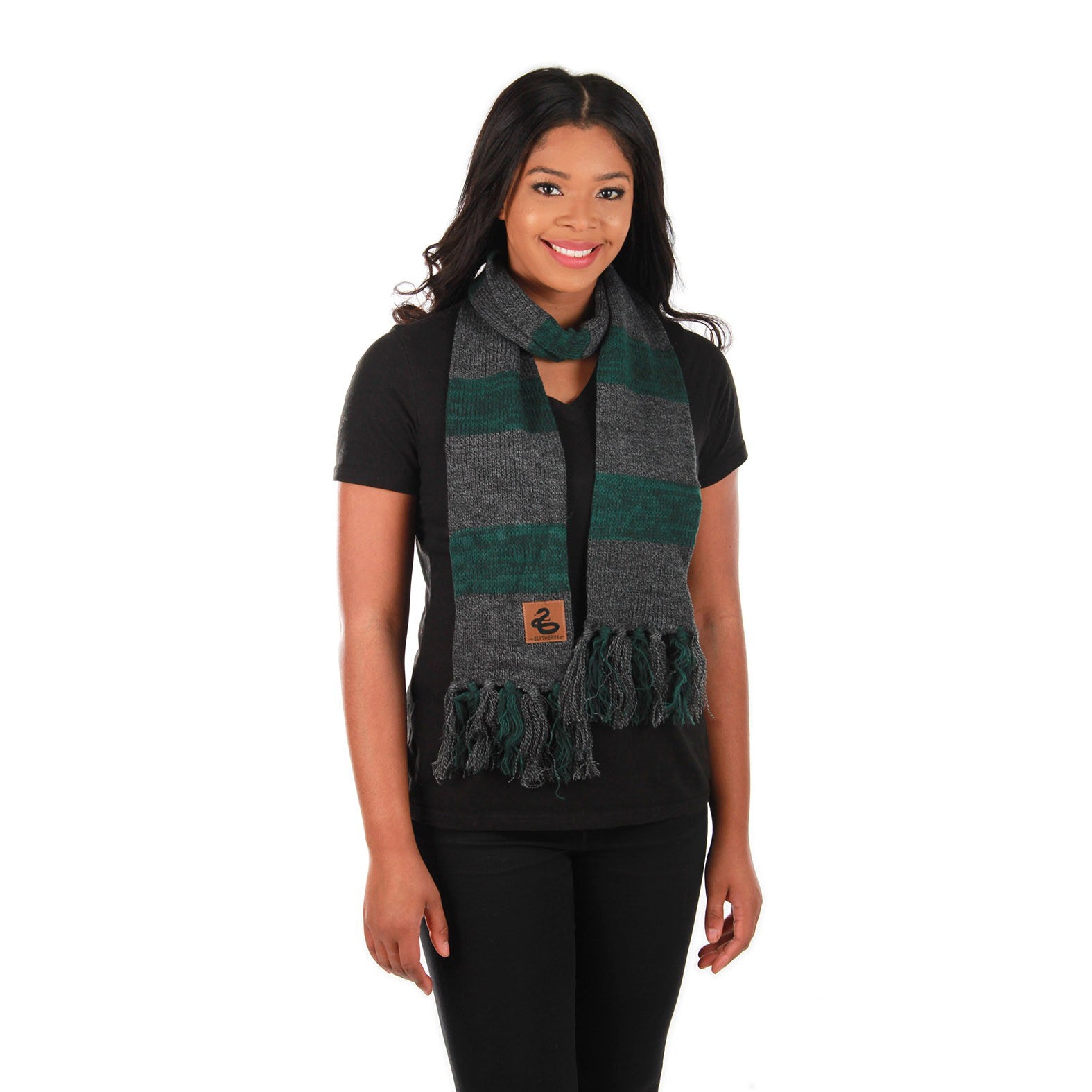 Slytherin Heathered Knit Scarf
