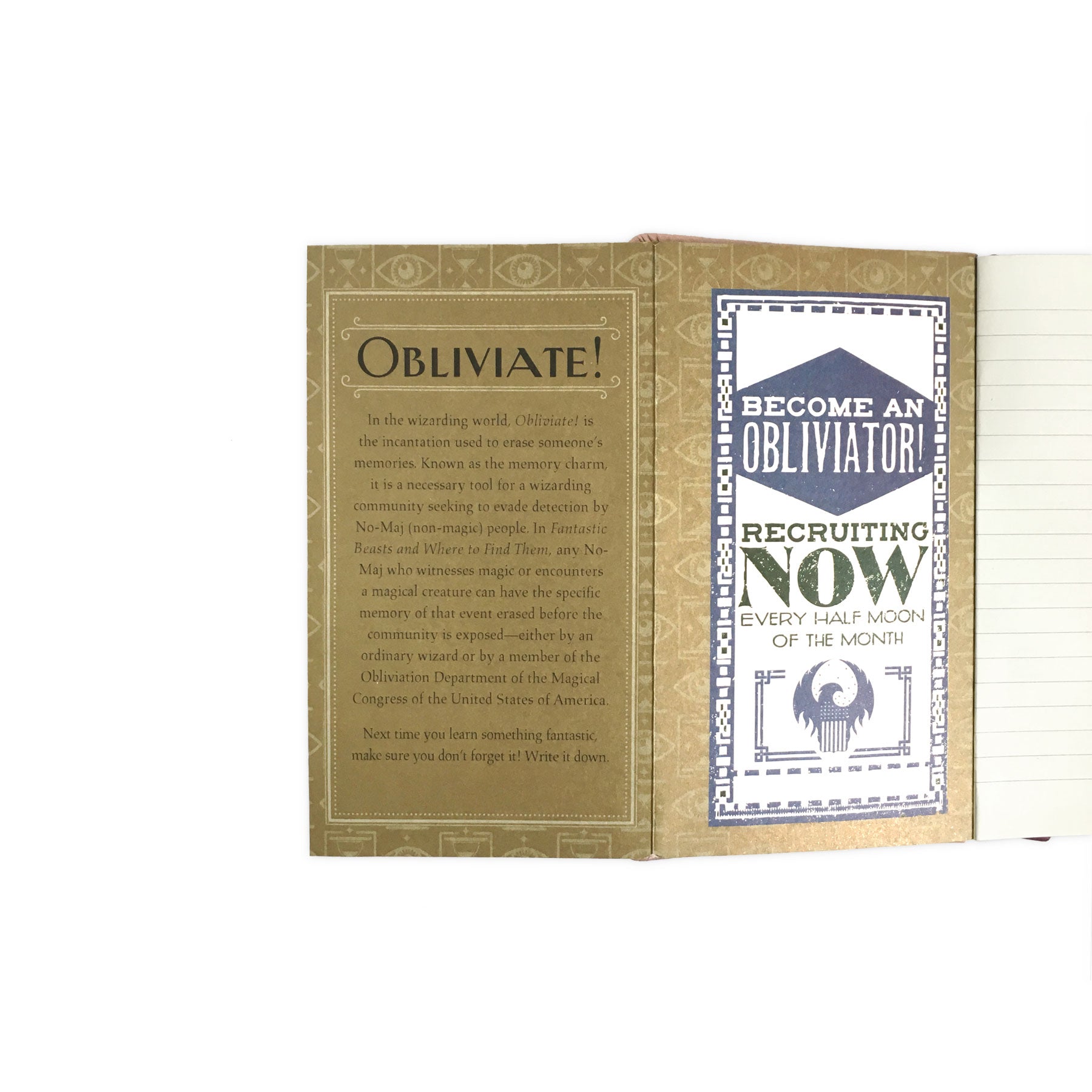 Obliviate Pocket Journal