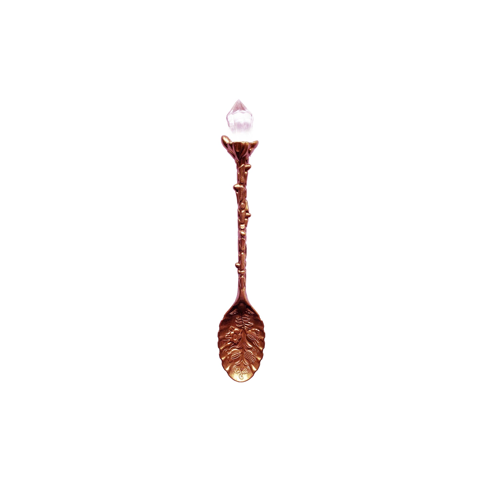 Copper - Faux Crystal Spoon