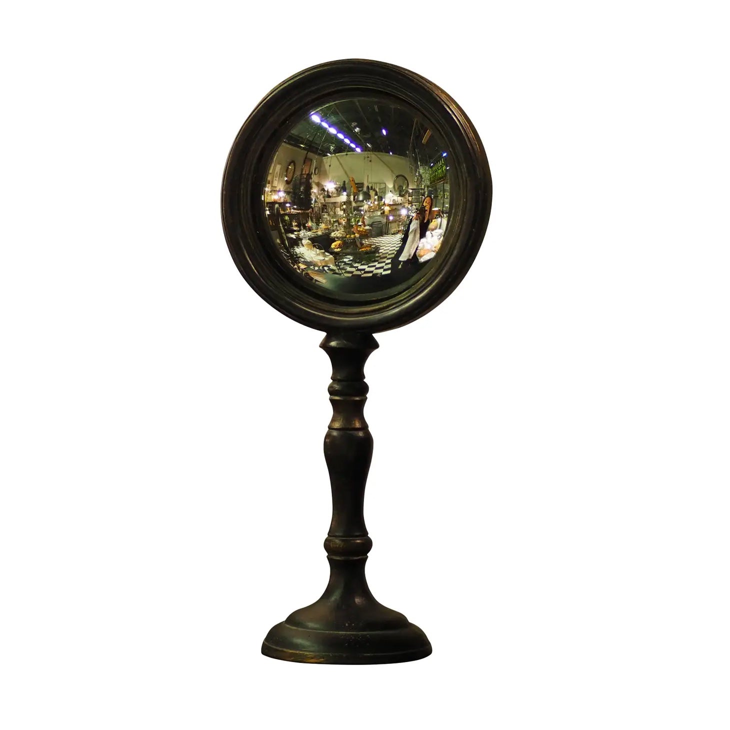 Convex Mirror on Stand