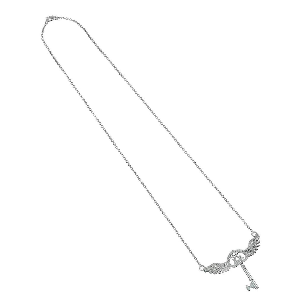 Crystal Flying Key Necklace