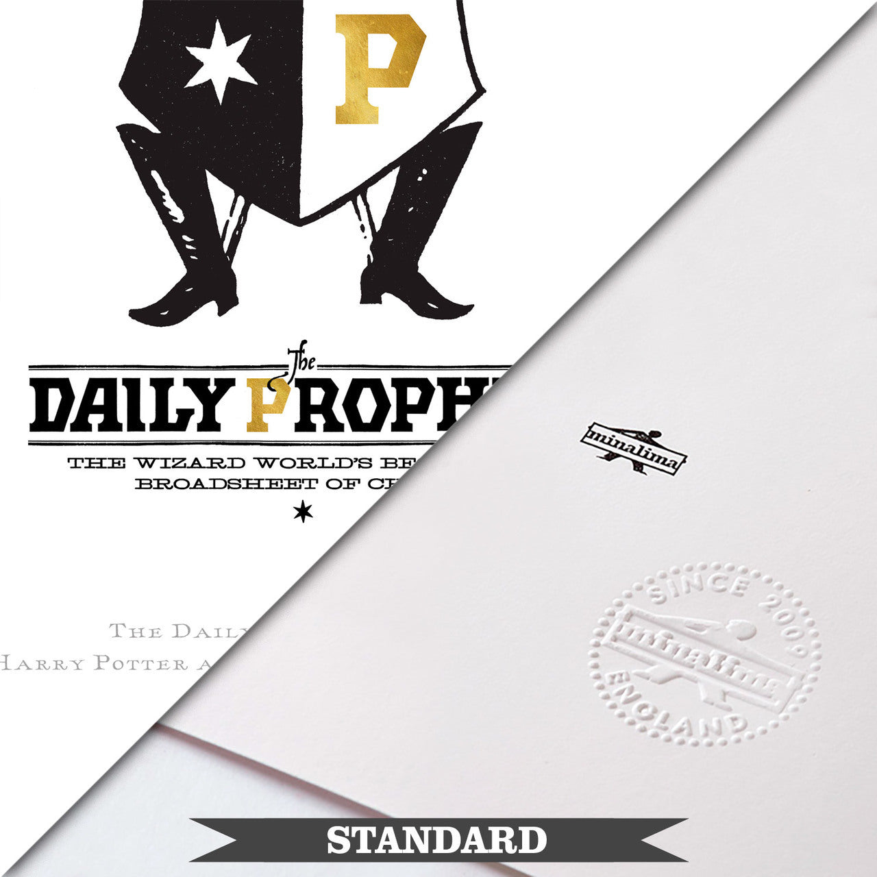 The Daily Prophet Insignia Limited Edition Art Print