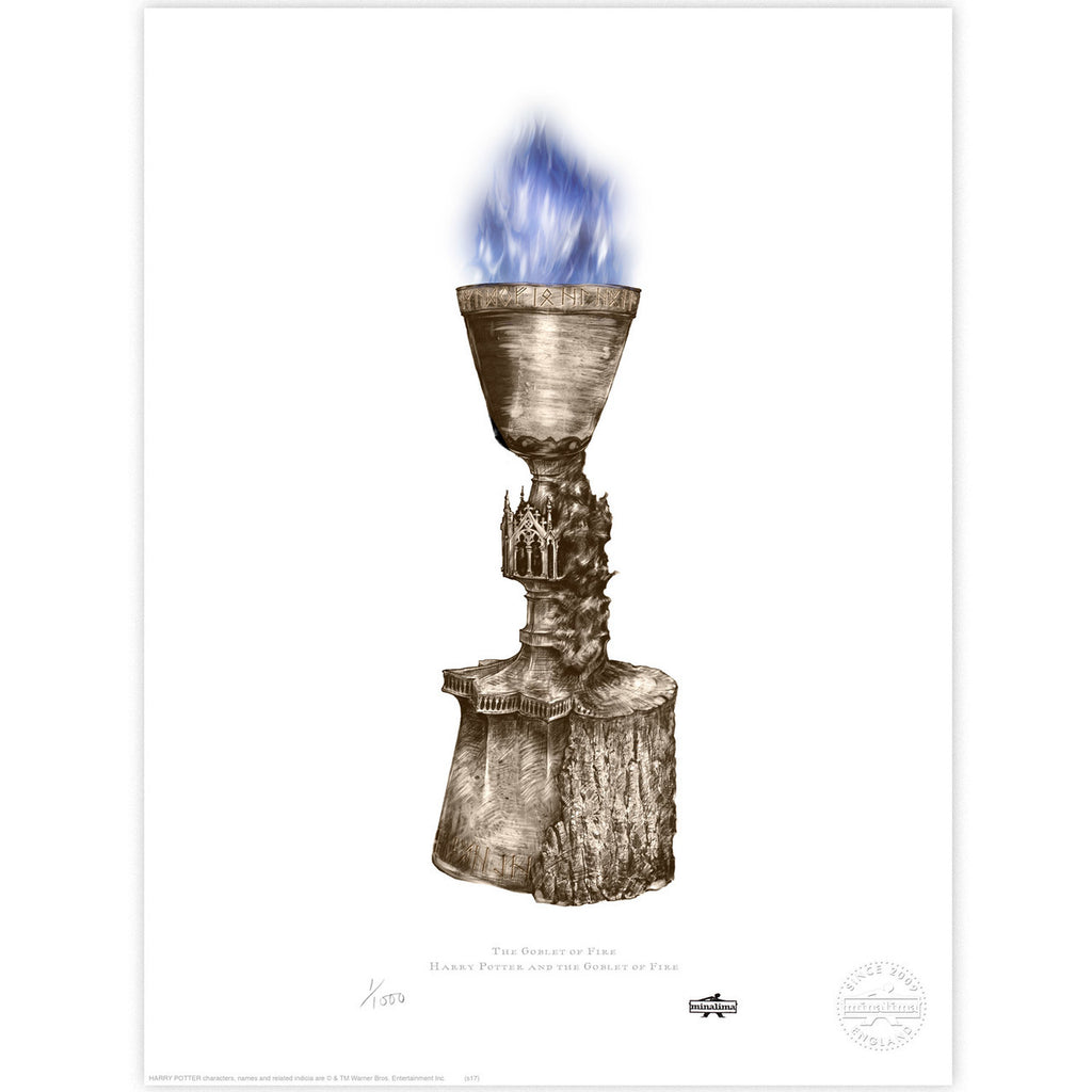 The Goblet of Fire Limited Edition Art Print – Curiosa - Purveyors of ...