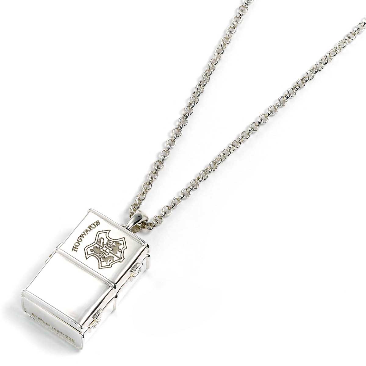 Sterling Silver Hogwarts Trunk Necklace