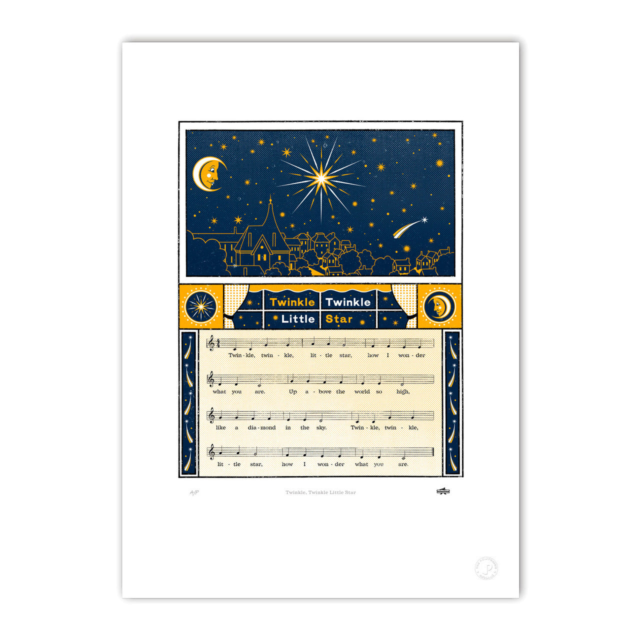 Twinkle Twinkle Little Star Limited Edition Art Print