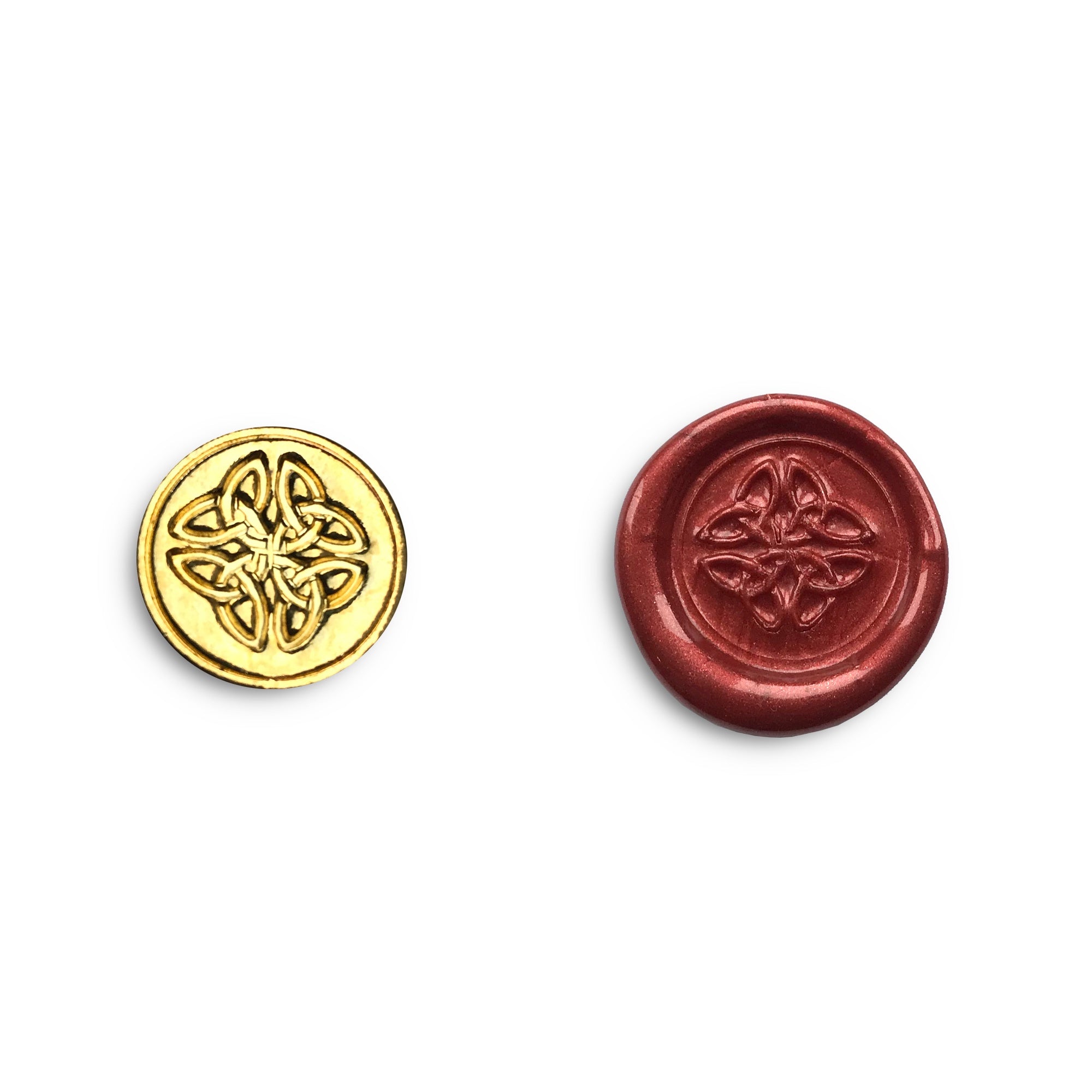 Brass Seal Gift Set - Celtic Knot