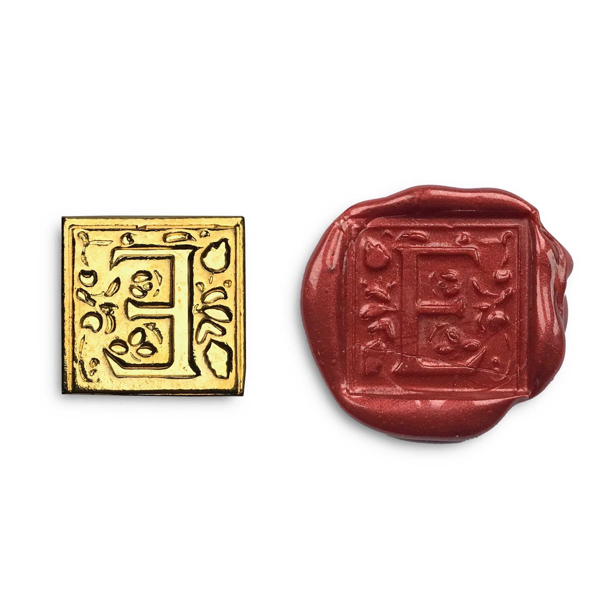 Square Filigree Initial Wax Seal Kit - E – Curiosa - Purveyors of  Extraordinary Things