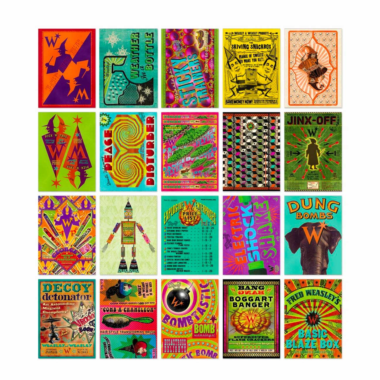 Wizarding World Postcards & Sets – Curiosa - Purveyors of Extraordinary ...