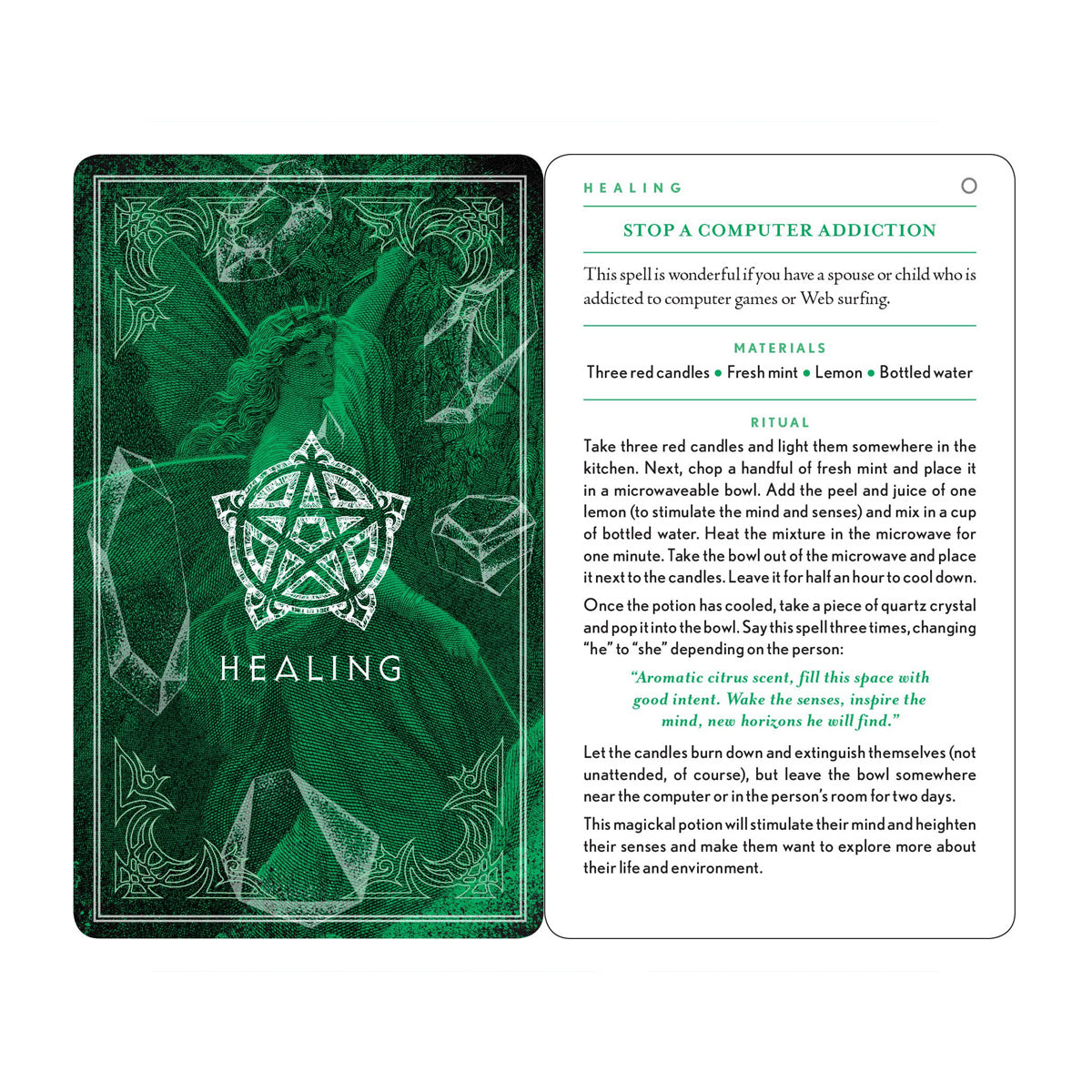 The Wiccapedia Spell Deck: A Compendium of 100 Spells and Rituals for the Modern-Day Witch