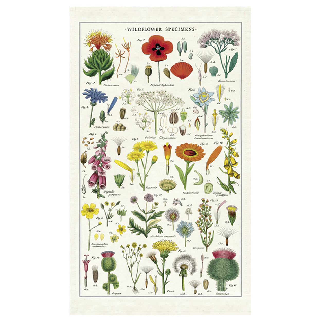 Wildflowers Tea Towel