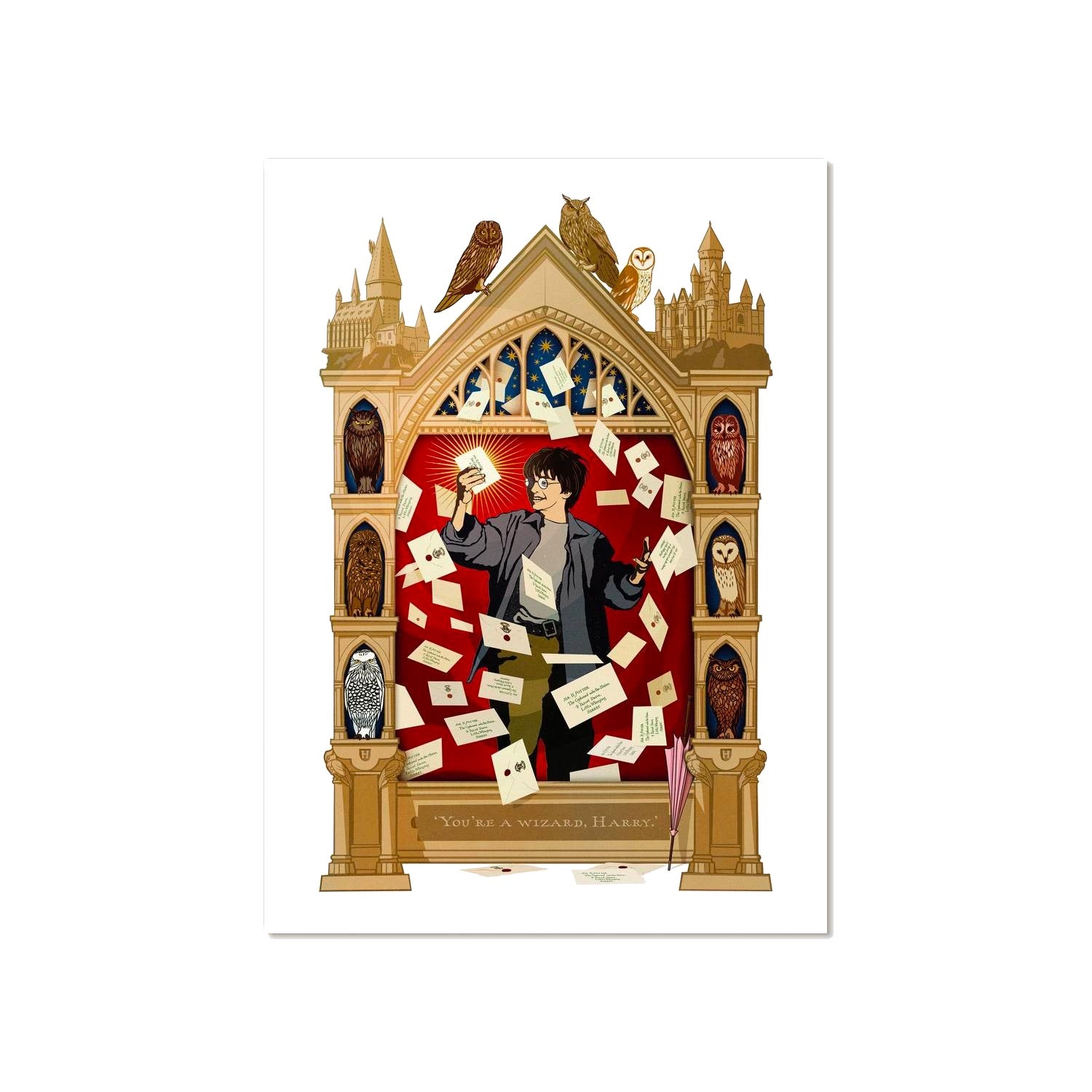 You're A Wizard Harry Postcard