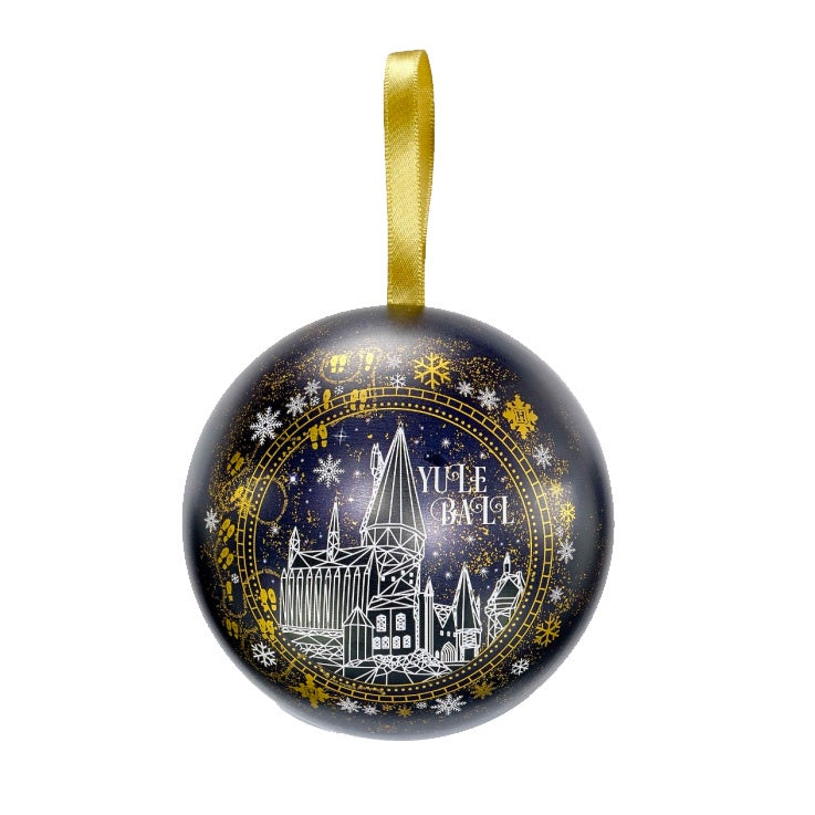 Yule Ball Ornament with Lightning Bolt Earrings