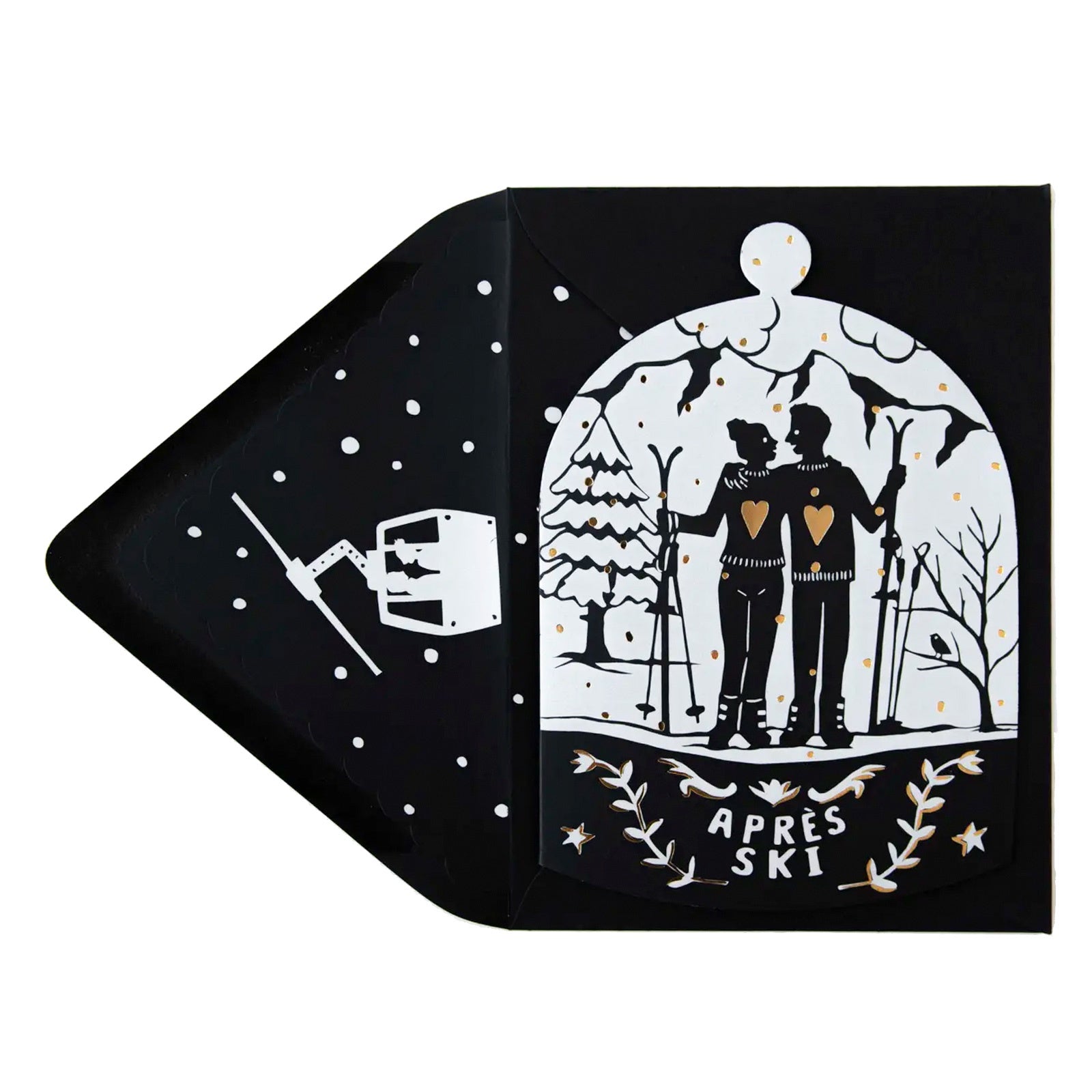 Apres Ski Bell Jar Die Cut