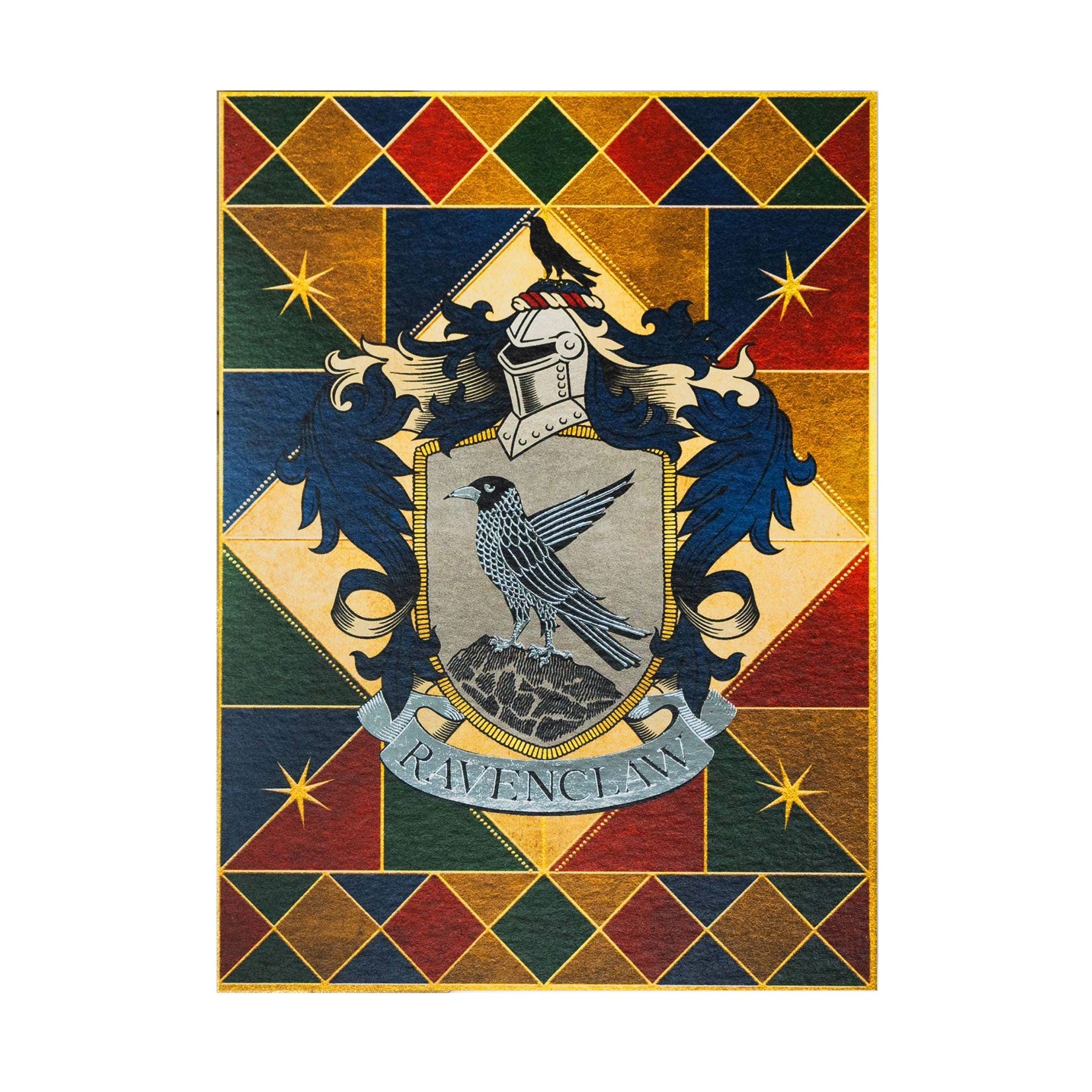Ravenclaw Crest Foiled Notecard