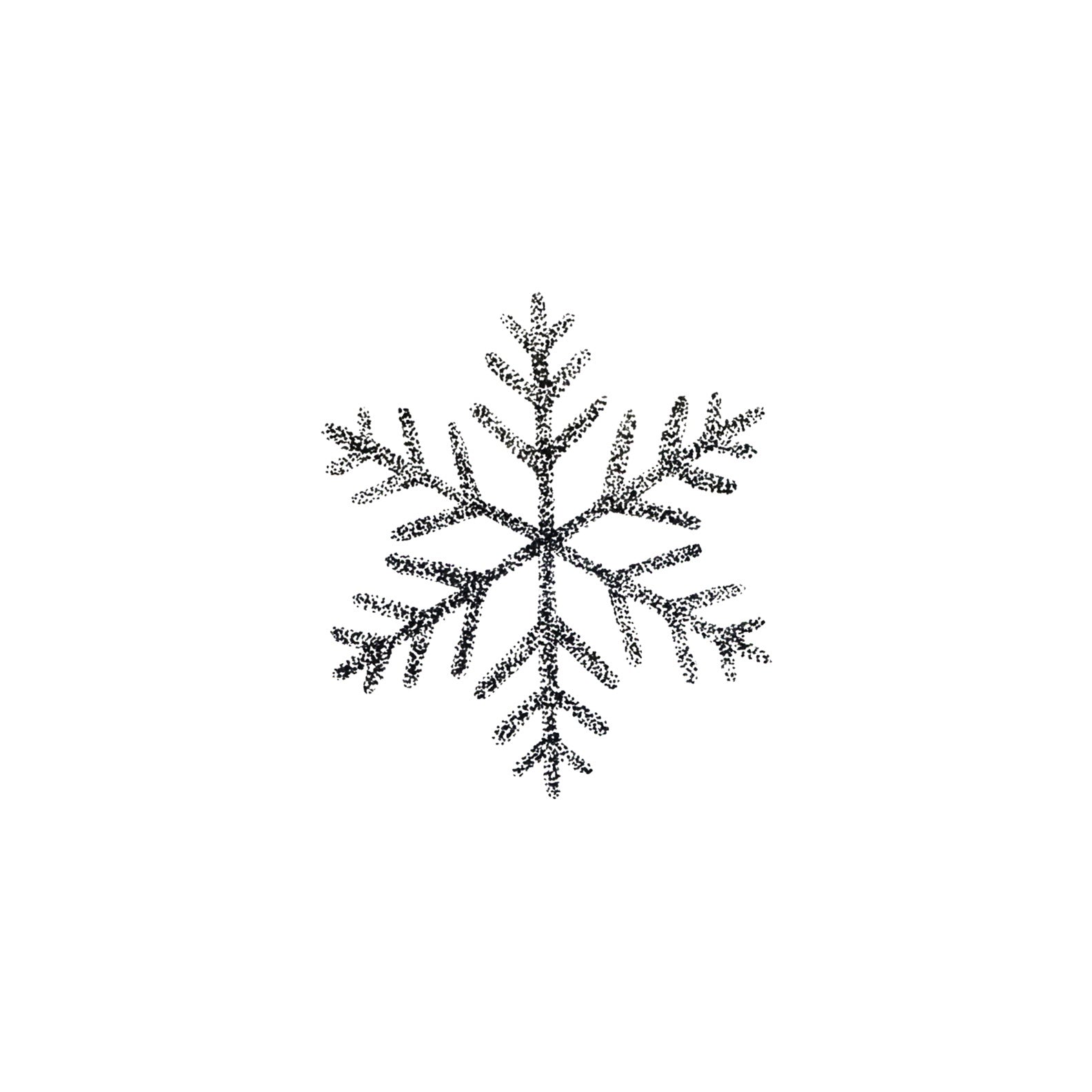 Snowflake Tattoos, set of 2