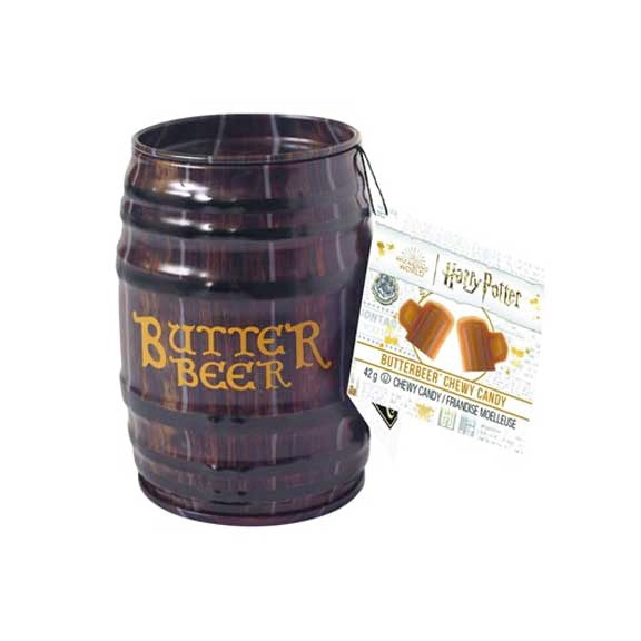 Butterbeer Chewy Candy Barrel Tin