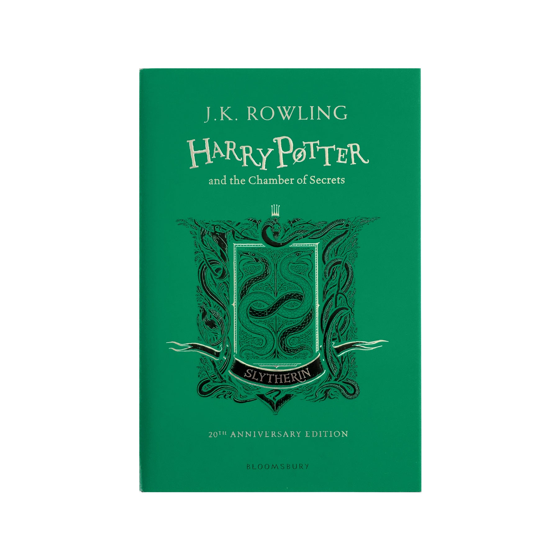 Hardcover - Harry Potter and the Chamber of Secrets - House Edition - Slytherin