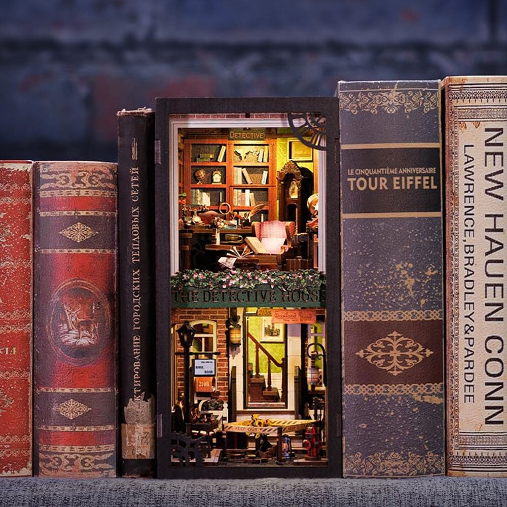 These Creative Book Nooks Contain Miniature Fantasy Worlds