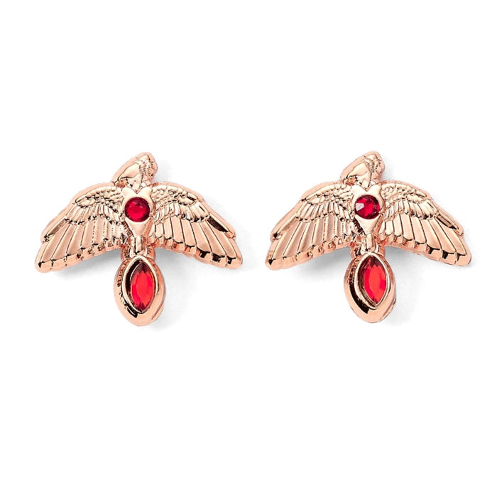 Rose Gold Plated Fawkes Stud Earrings