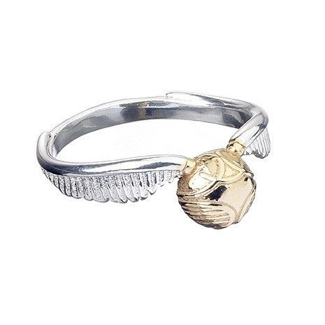 Sterling Silver Golden Snitch Ring