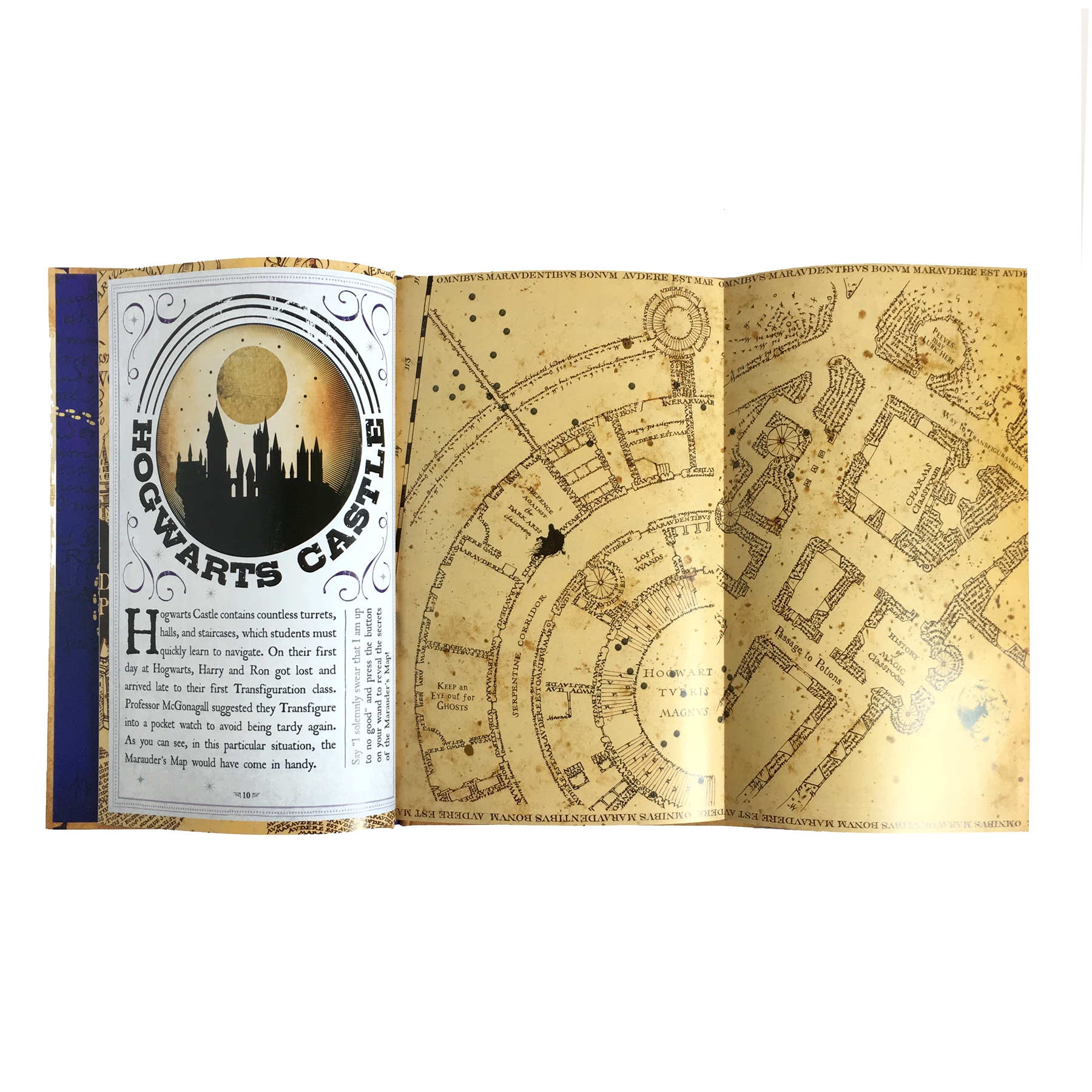 The Marauder's Map - Guide to Hogwarts – Curiosa - Purveyors of  Extraordinary Things