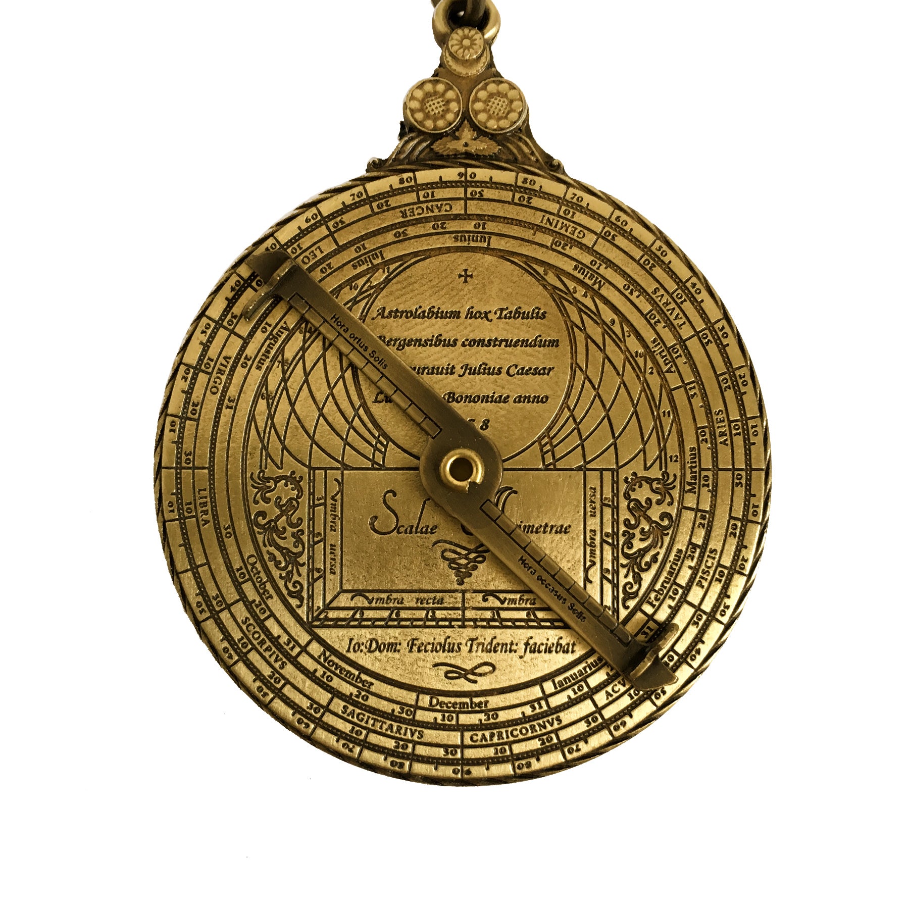 Oxford Mini Astrolabe Key Ring