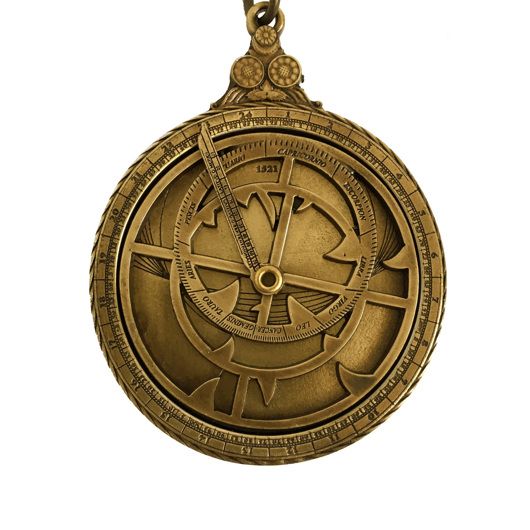 Oxford Mini Astrolabe Key Ring