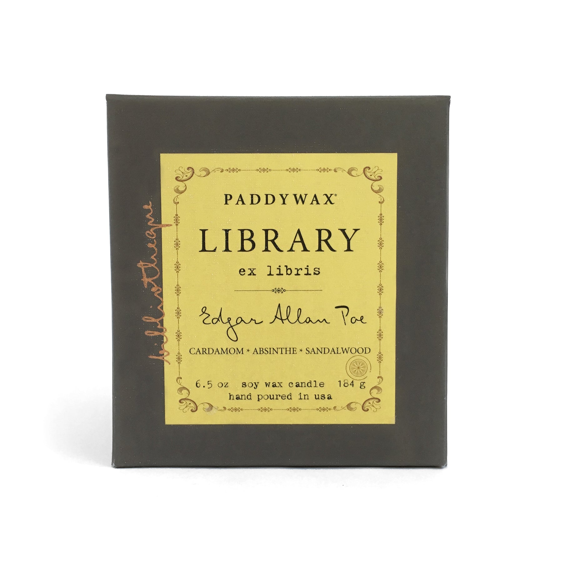 Library Soy Wax Candle - Edgar Allan Poe