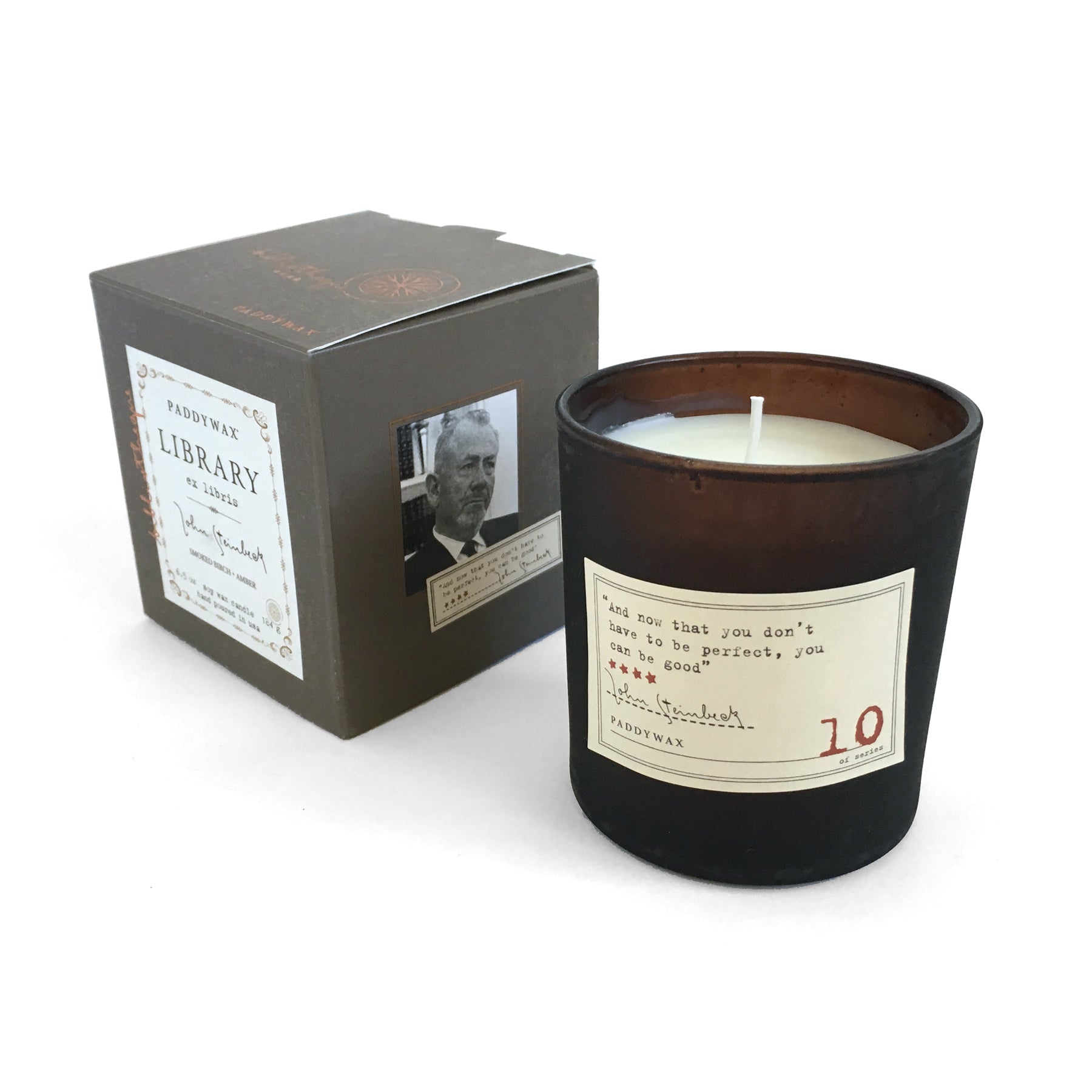 Library Soy Wax Candle - John Steinbeck