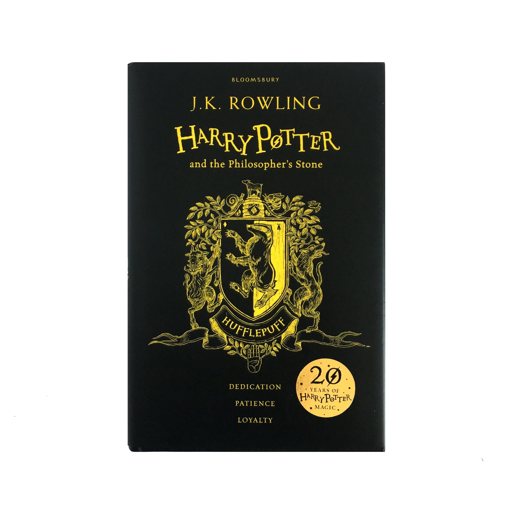 Hardcover - Harry Potter and the Philosopher's Stone - House Edition - Hufflepuff