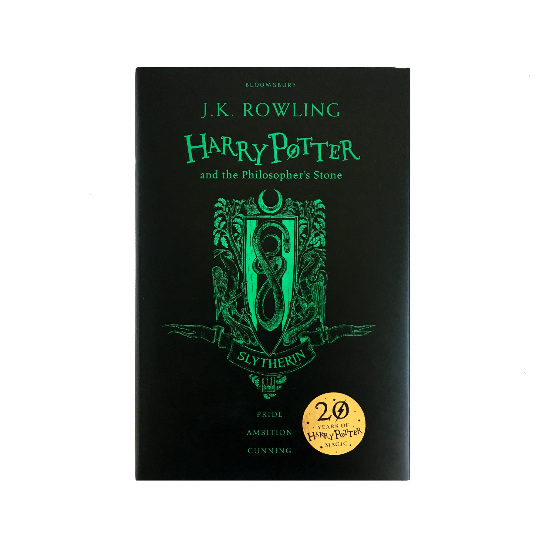 Hardcover - Harry Potter and the Philosopher's Stone - House Edition - Slytherin