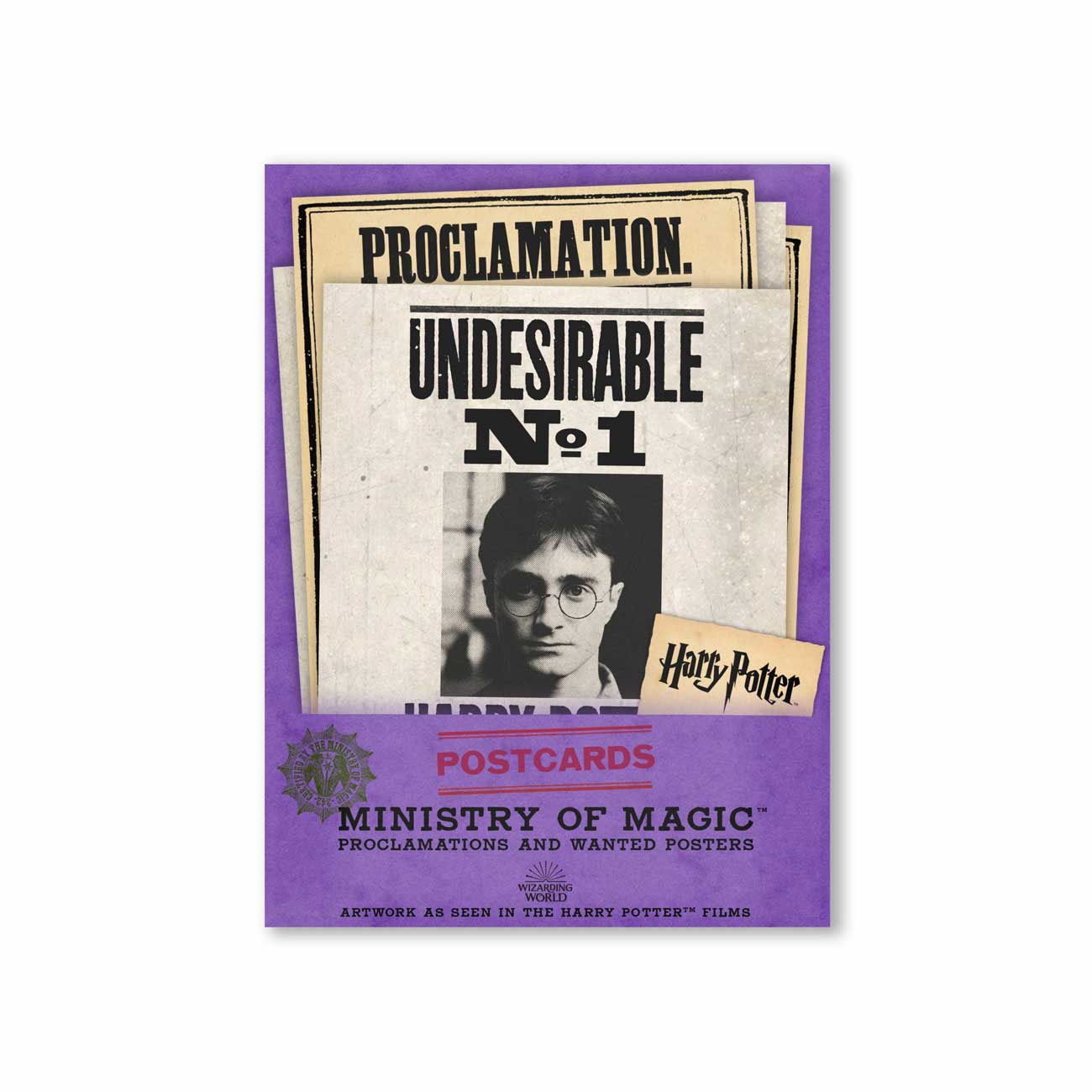 Ministry of Magic Postcards - Proclamations & Wanted Posters Series